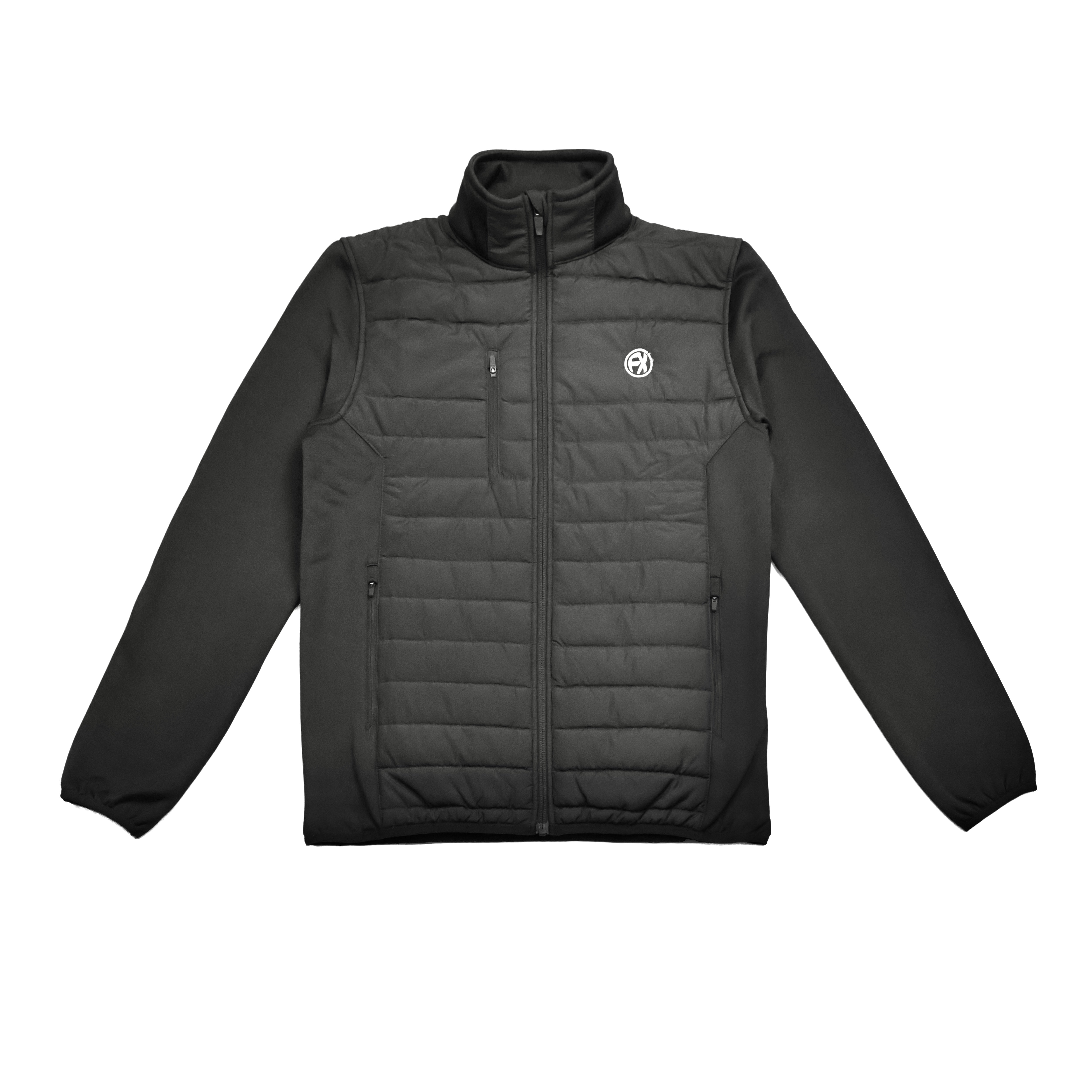 Fenix XCell Long-Sleeve Gilet – insulated panels and fleece sleeves, designed for golf and cold-weather layering