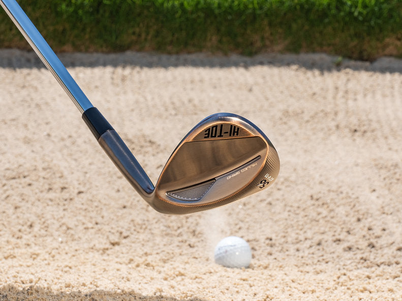 Hi-Toe 4 Wedge ATS Loft in bunker