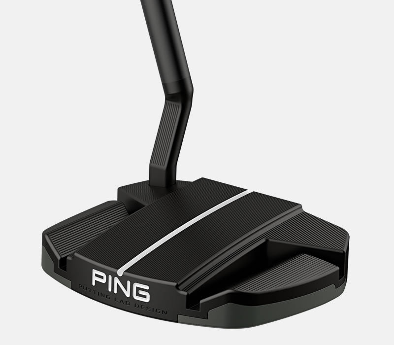 PING Milled 2024 Ally Blue 4 Gunmetal Putter Back View