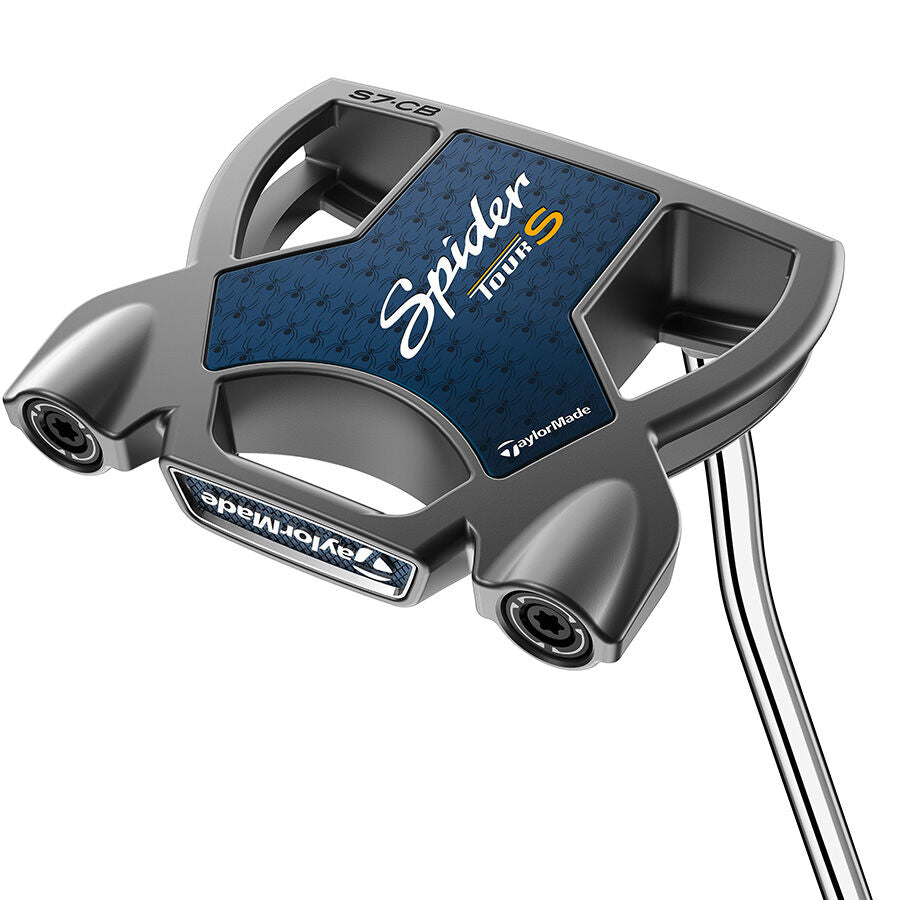 TaylorMade Spider S putter on a white background