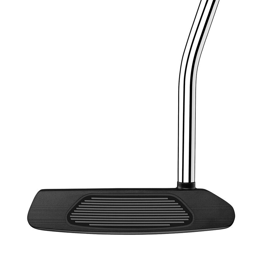 TP Black Del Monte Single Bend Putter Face View