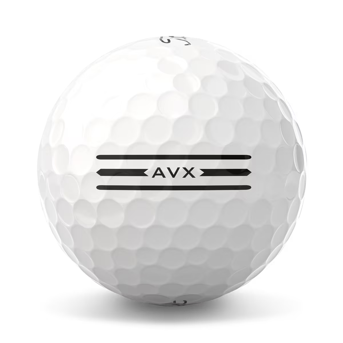 Titleist Pro AVX White Golf Balls Side View
