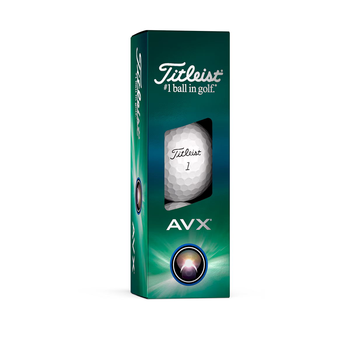 Titleist Pro AVX White Golf Balls Sleeve