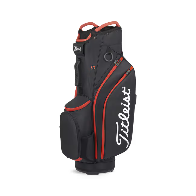 Titleist Cart 14 Bag (Black/Red) Main View