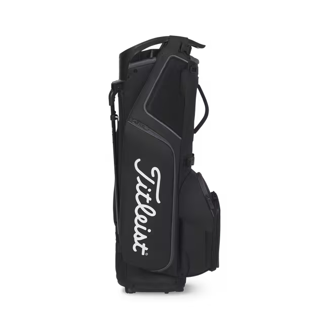 Titleist Hybrid 14 Stand Bag (Black/Graphite) Side View