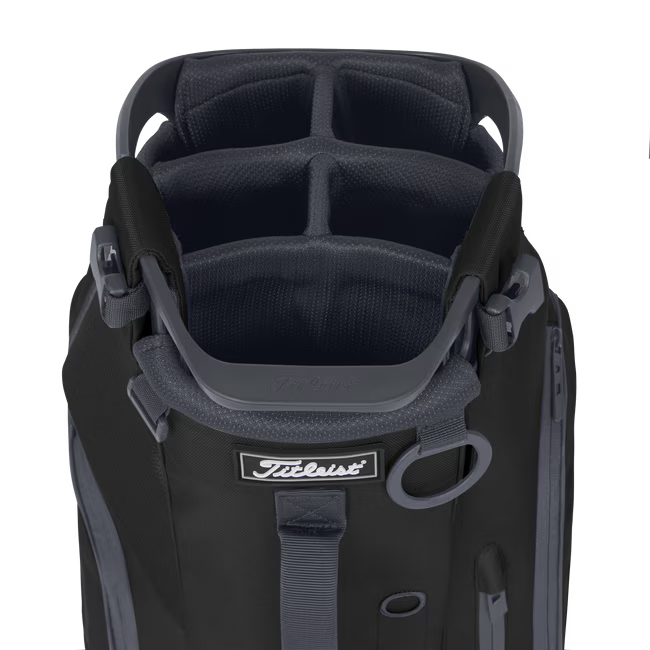 Titleist Hybrid 5 Stand Bag (Black/Graphite) Divider View