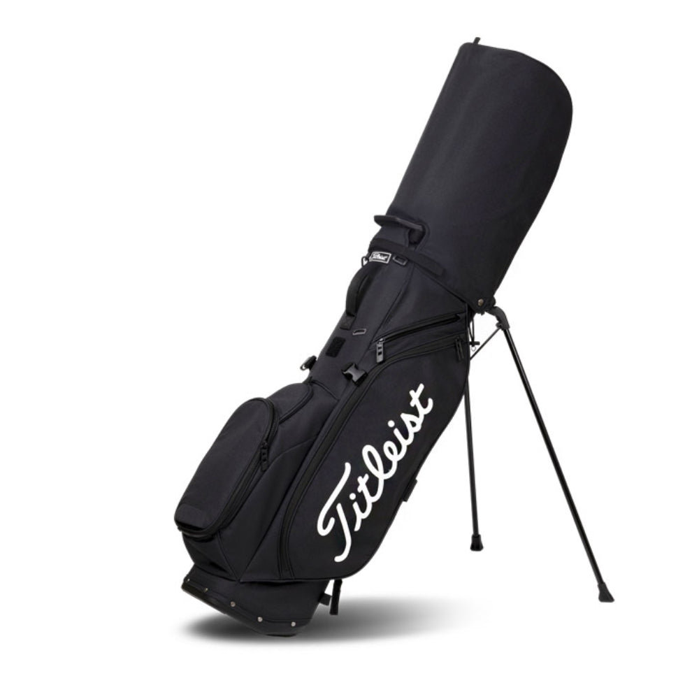 Titleist Players S 4 Stand Bag (Black/White) Main View