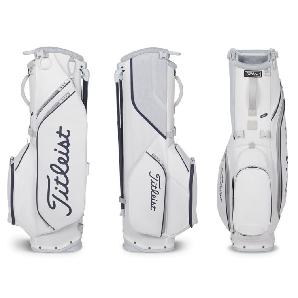 Titleist Players S 4 Stand Bag (Marble/Charcoal) view of all sides