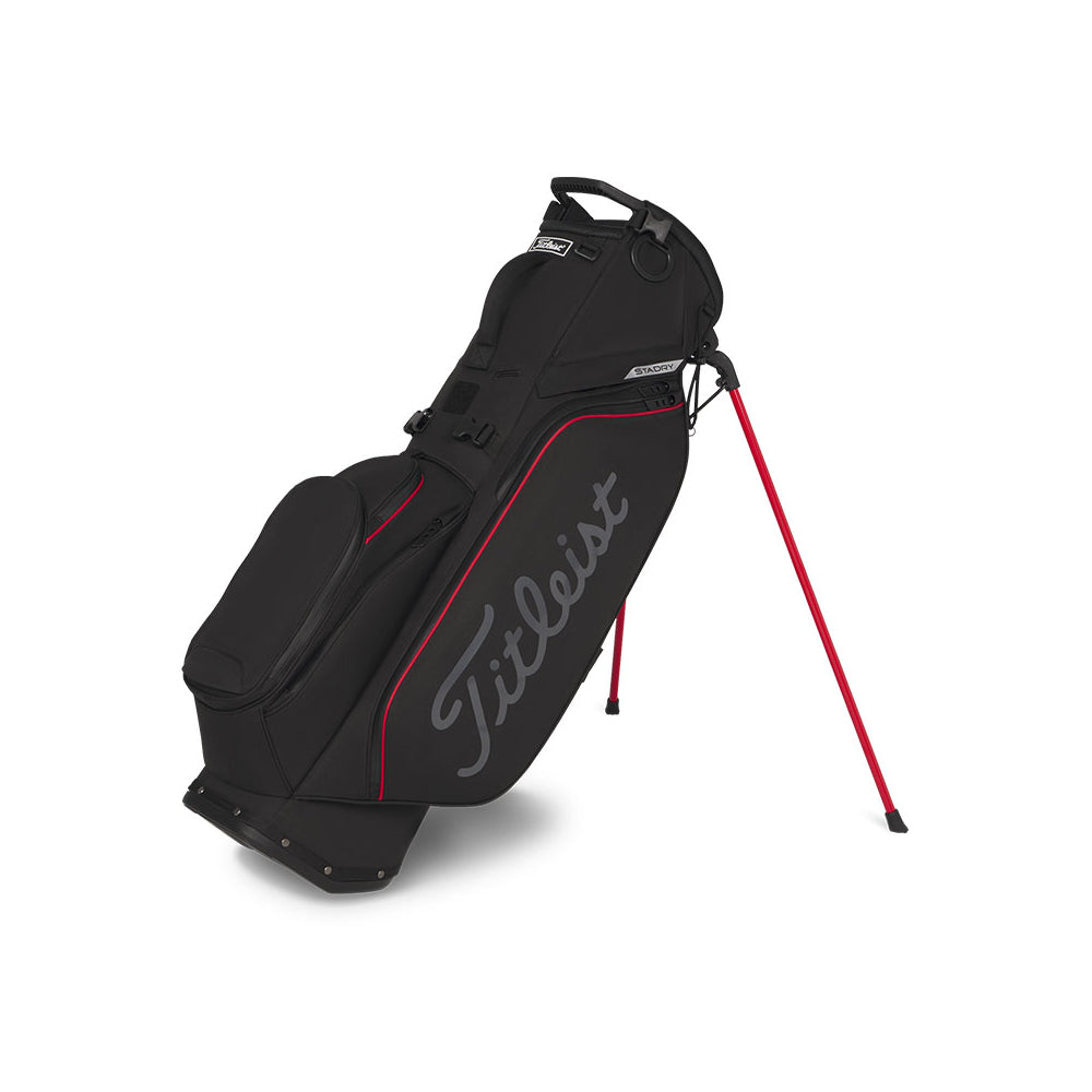 Titleist Players S 5 StaDry Stand Bag (Black/Red) Main View