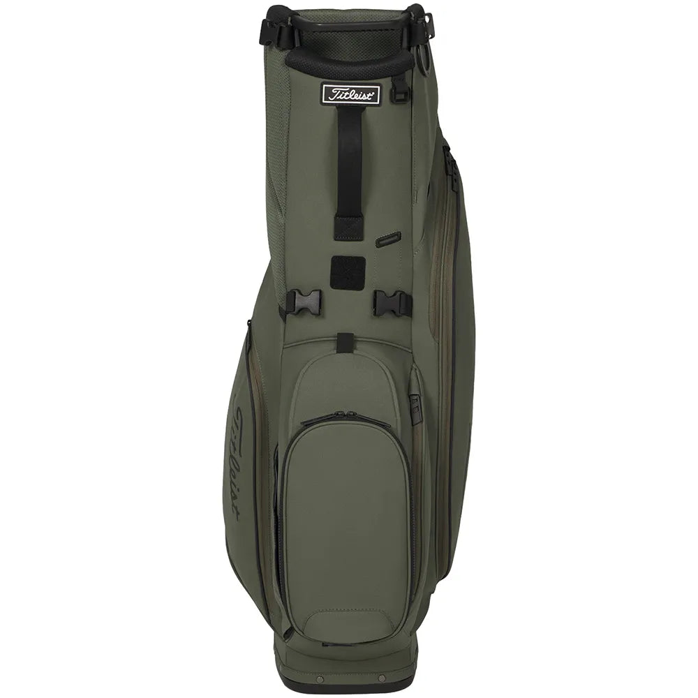 Titleist Players S 5 Stand Bag (Cypress/Black) Handle and Pocket View