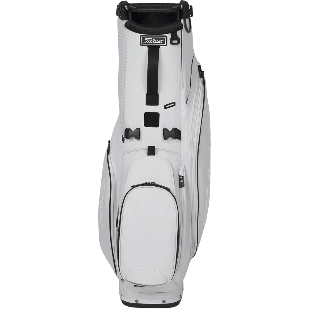 Titleist Players S 5 Stand Bag (Marble/Black/White) Handle and Pocket View
