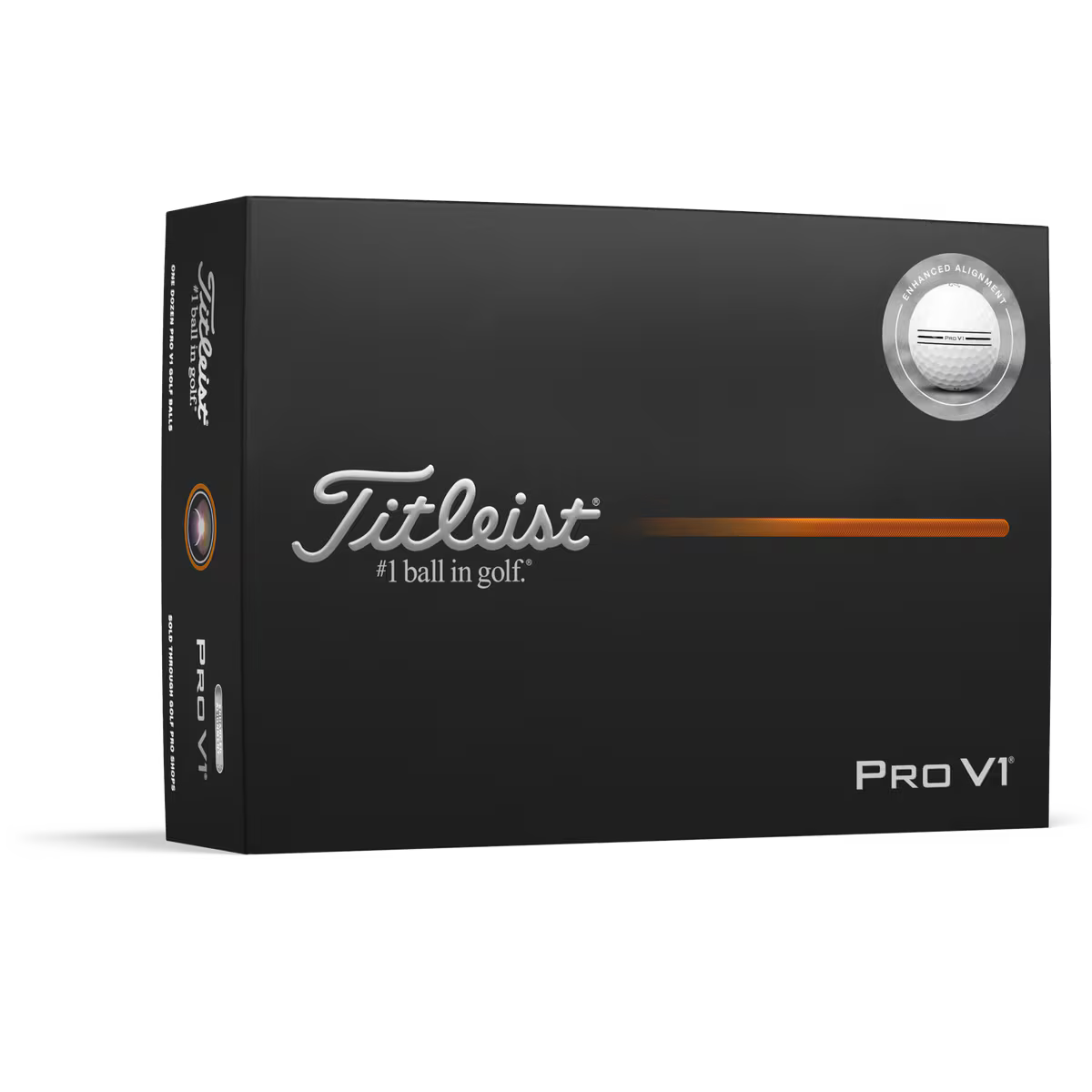 Titleist Pro V1 Aim Enhanced Box