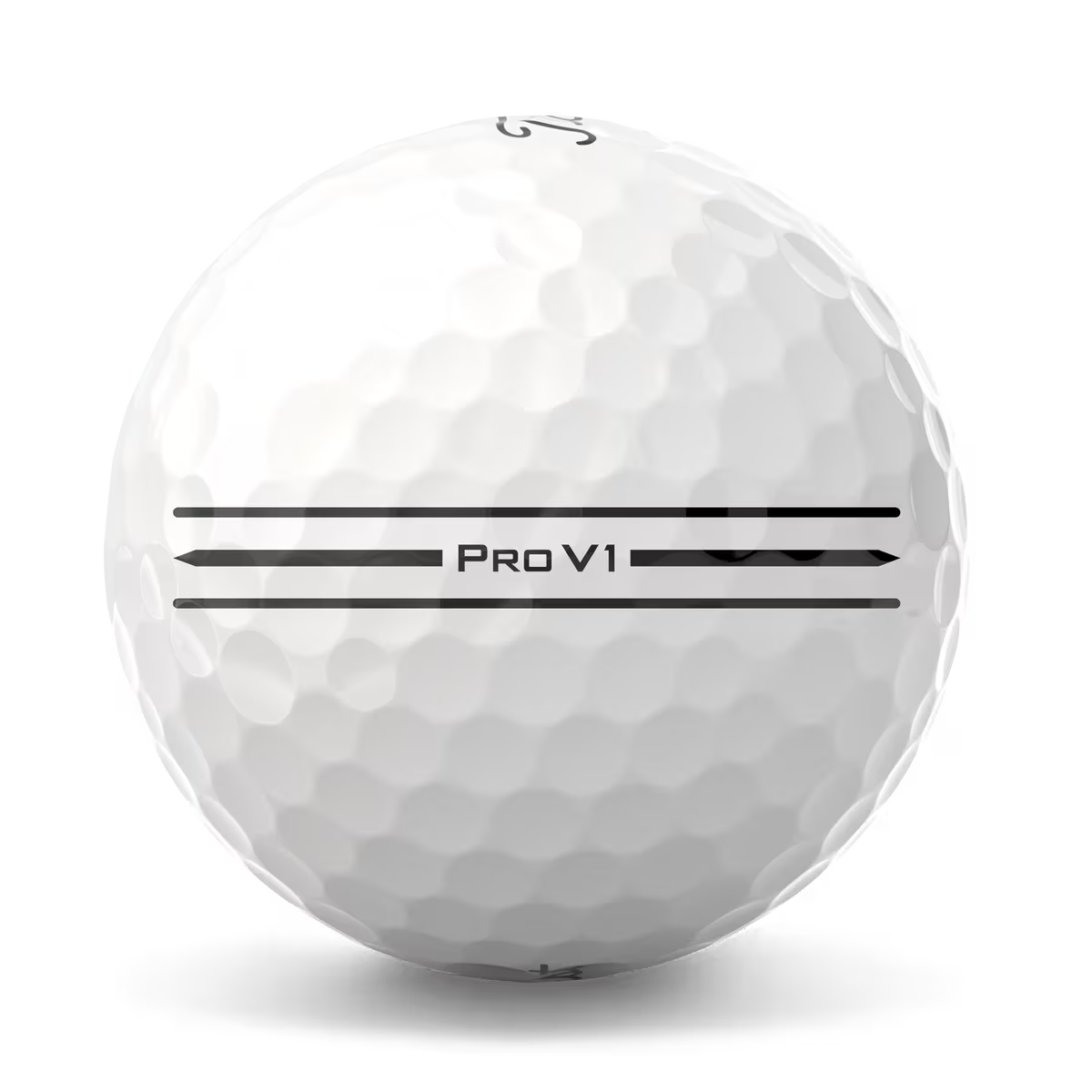 Titleist Pro V1 Aim Enhanced Side View