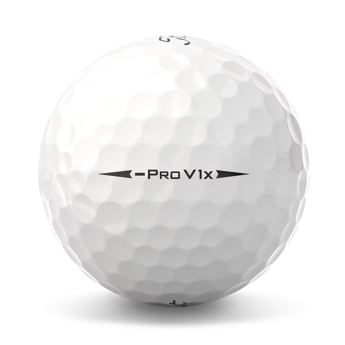 Titleist Pro V1x Left Dash Golf Balls Side View