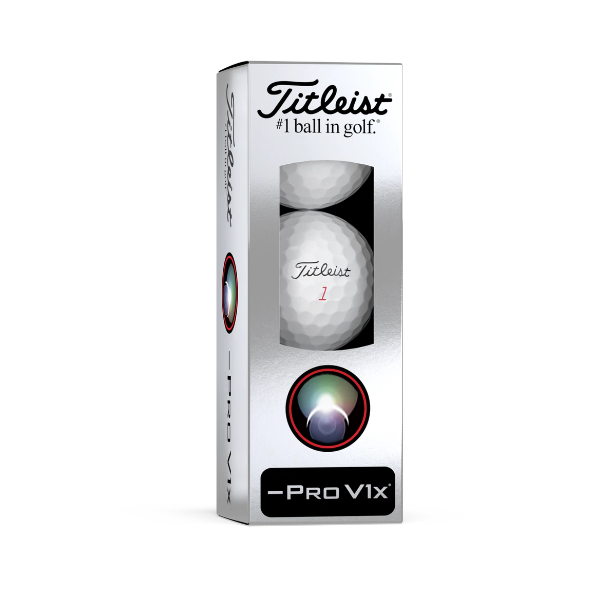 Titleist Pro V1x Left Dash Golf Balls Sleeve