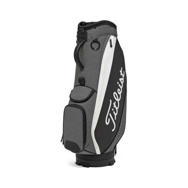 Titleist Pursuit Cart Bag (Black/White) Main View