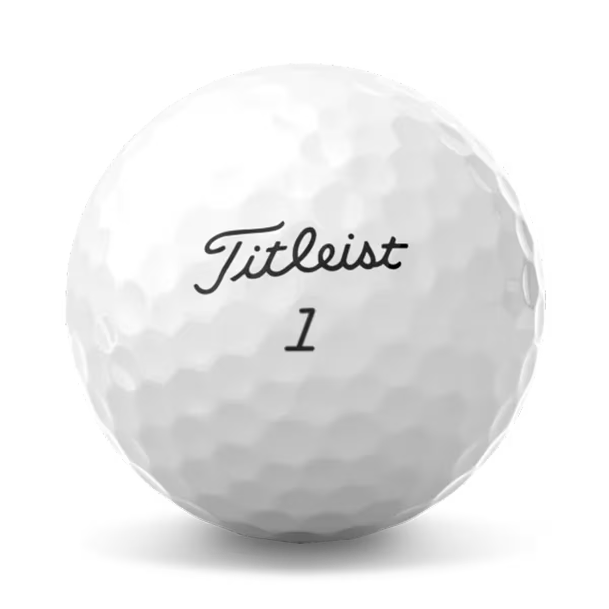 Titleist Tour Soft White Golf Balls Main View with Logo