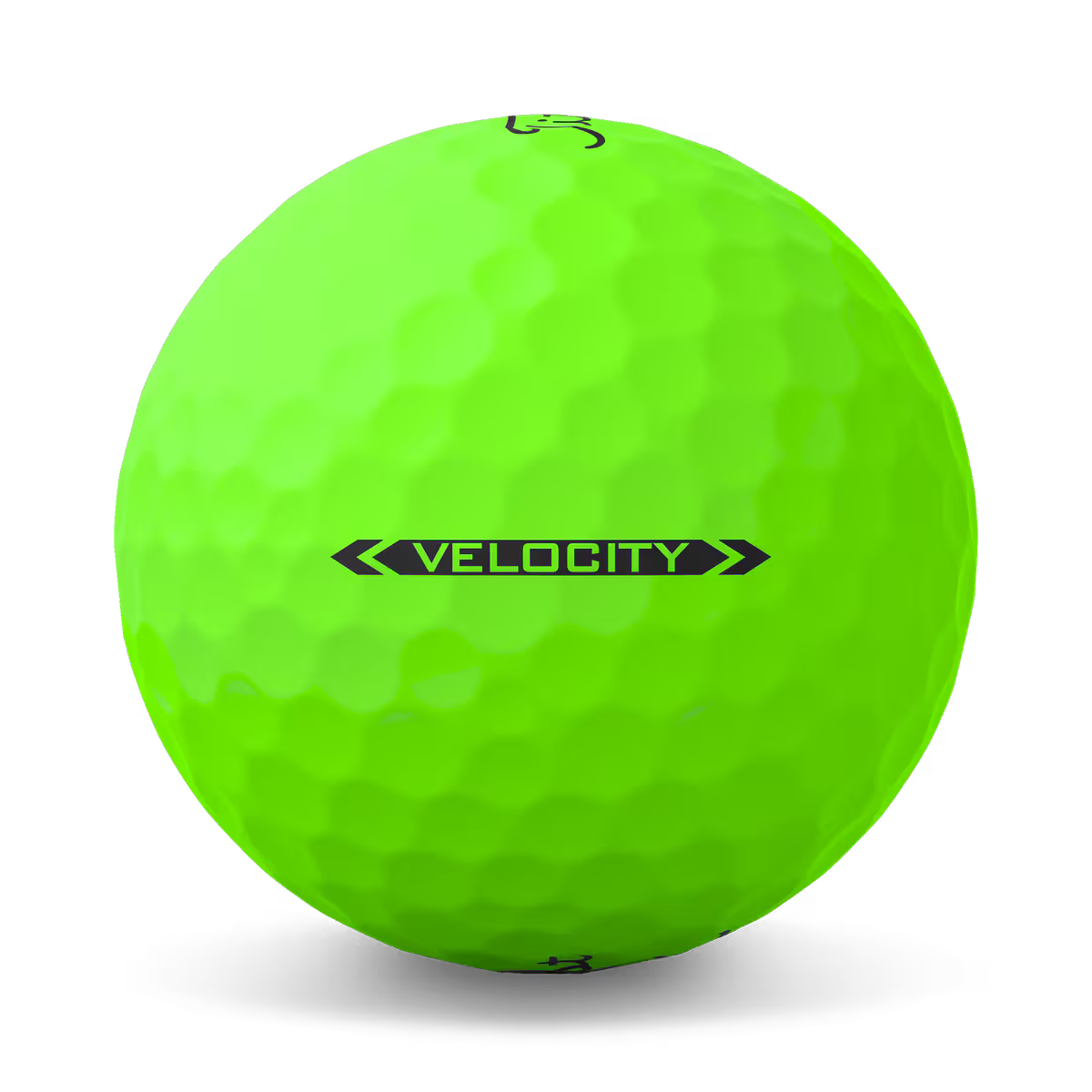 Titleist Velocity Matte Green Golf Balls Side View