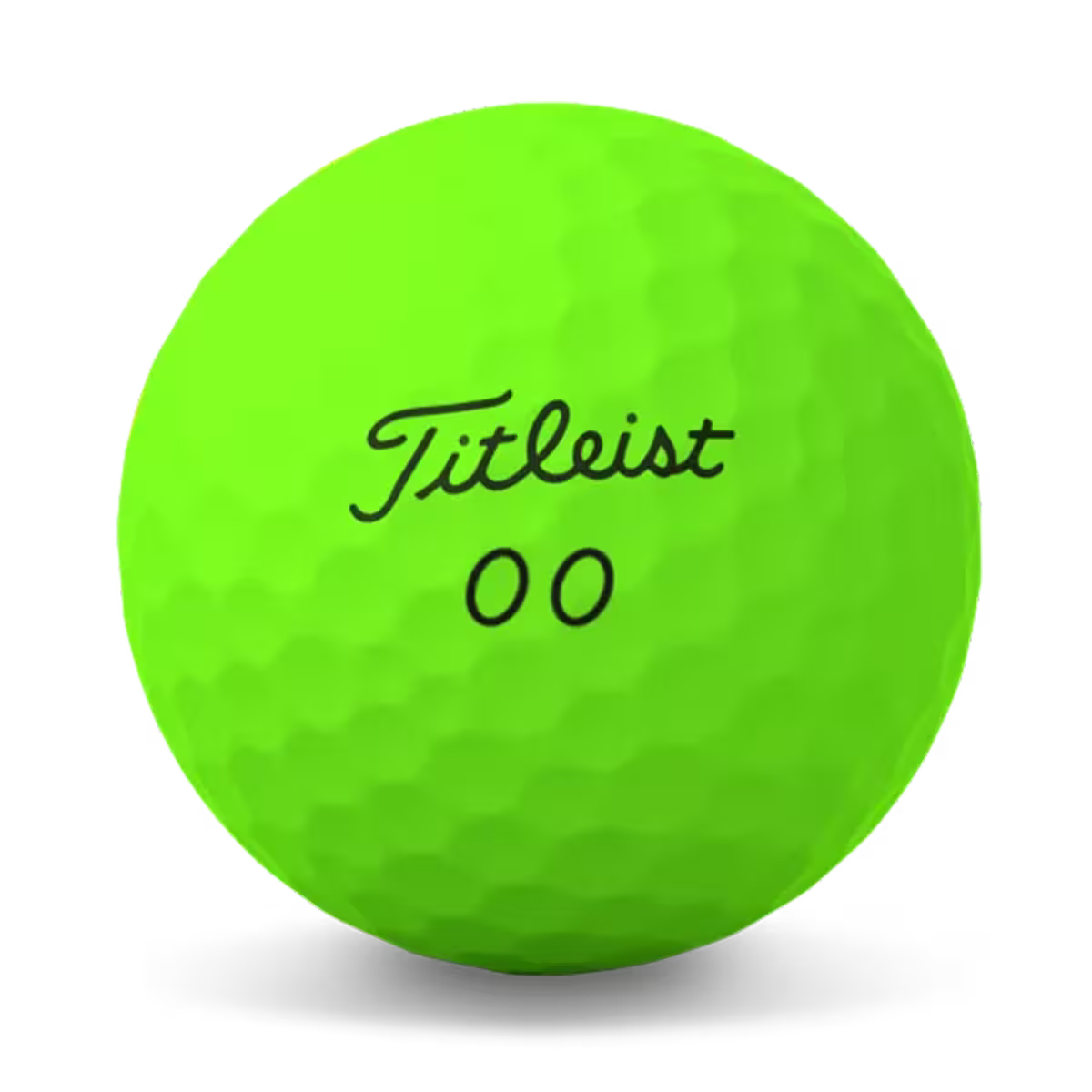 Titleist Velocity Matte Green Golf Balls Main View with Logo