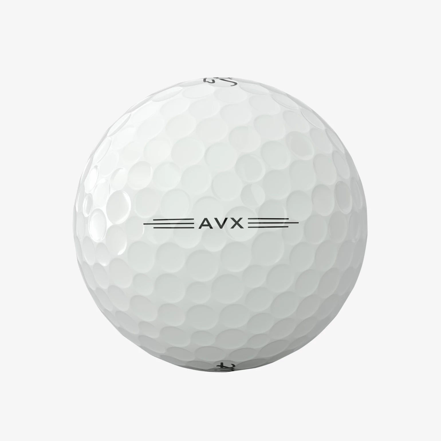 Titleist 2026 AVX Golf Balls Side View