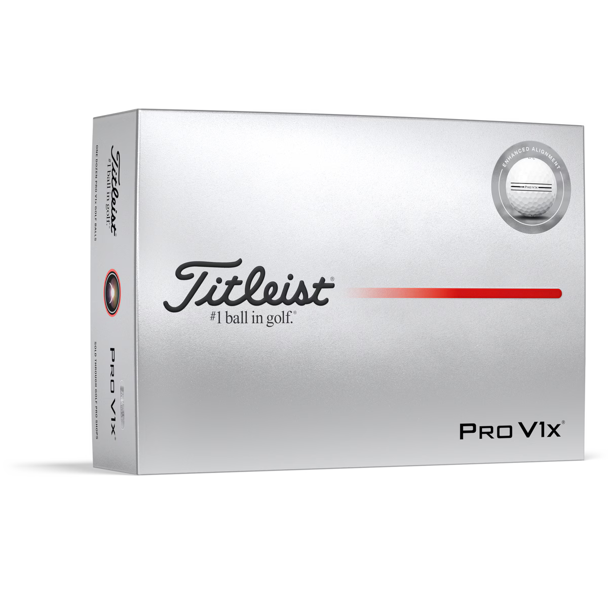 Titleist Pro V1x AIM Enhanced Golf Balls Box