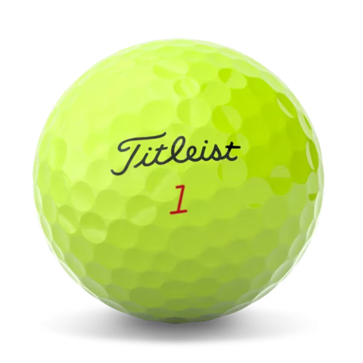 Titleist Pro V1x Yellow Golf Balls Main View with Logo