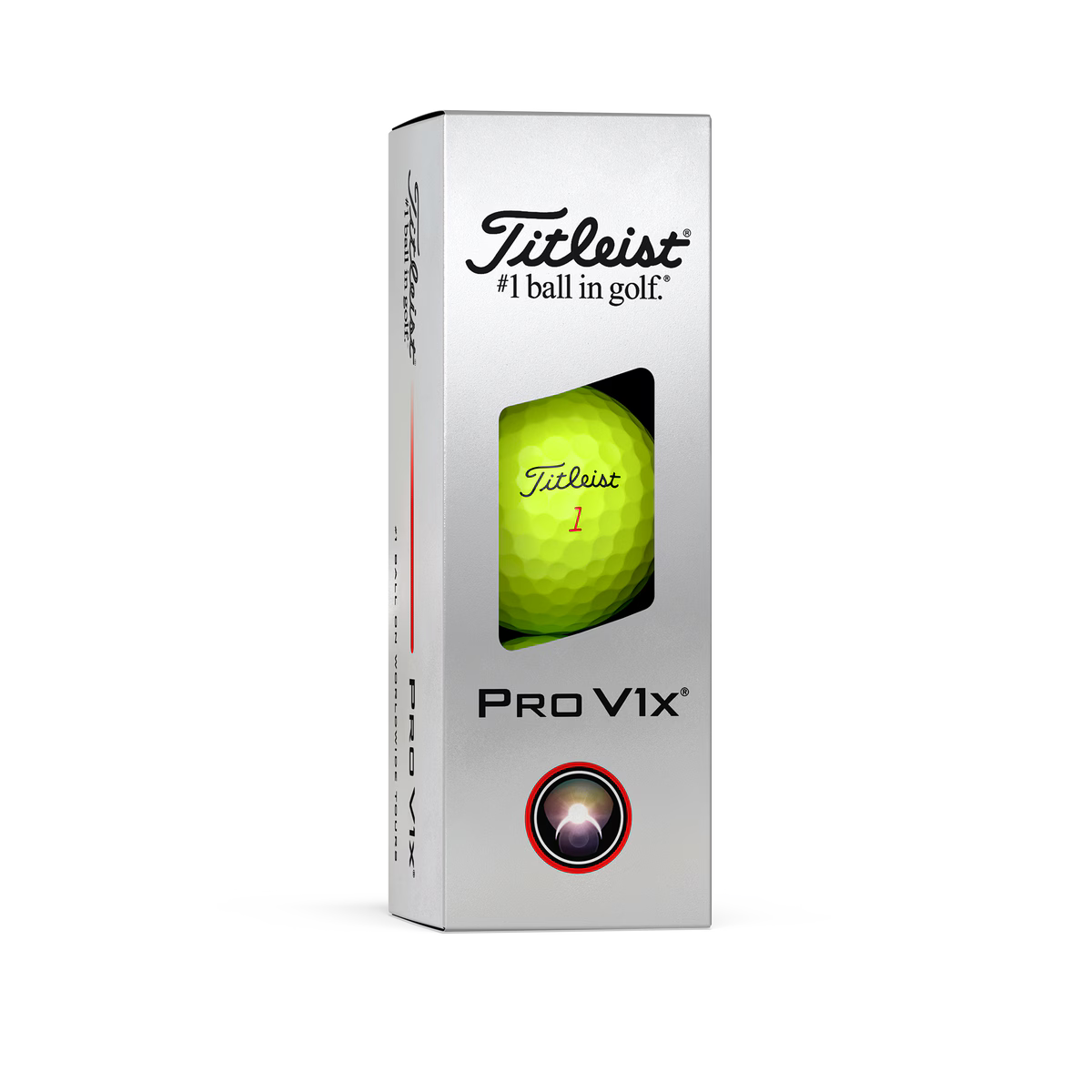 Titleist Pro V1x Yellow Golf Balls Sleeve