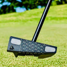 BGT Paradox Mallet Putter on a green golf course in Thailand
