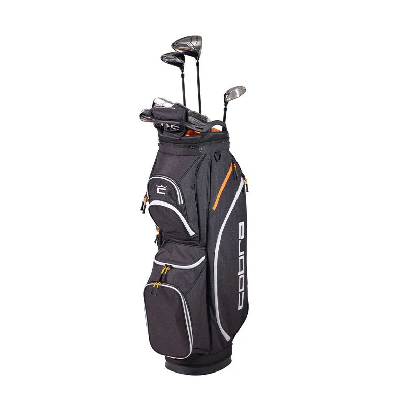 Cobra Fly XL Black Gold (2025) Men's Package Set Stand Bag