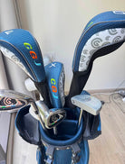 Cleveland CGJ Junior Package Set RH in golf bag with headcovers