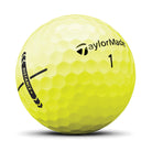 TaylorMade Distance+ Yellow Golf Balls Ball with Logo