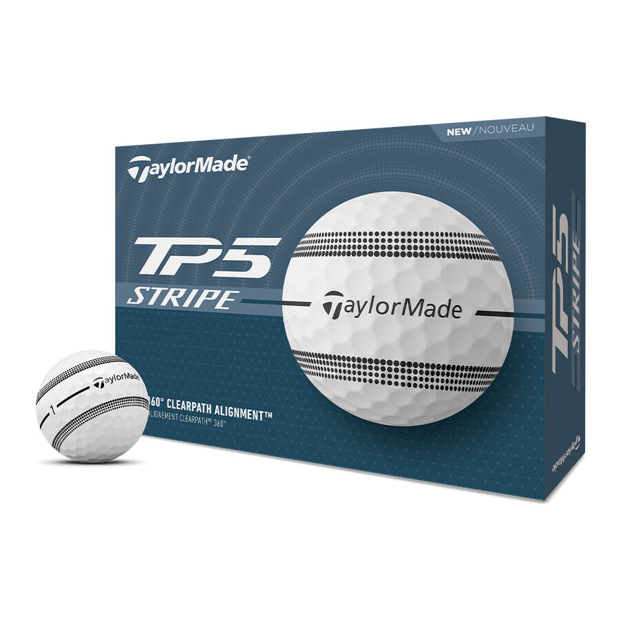 TaylorMade TP5 Stripe Golf Balls box