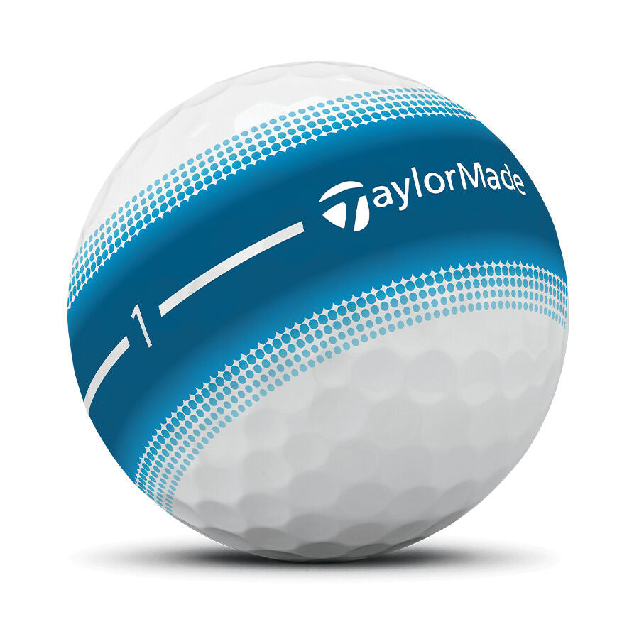 TaylorMade Tour Response Stripe Golf Balls Neon Navy