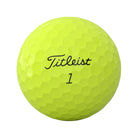 Titleist 2026 AVX Yellow Golf Balls Logo View