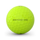Titleist 2026 Tour Soft Yellow Golf Balls Side View