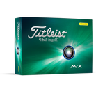 Titleist AVX Yellow Golf Balls Box