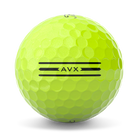Titleist AVX Yellow Golf Balls Side View