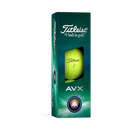 Titleist AVX Yellow Golf Balls Sleeve