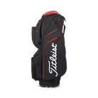 Titleist Cart 15 Bag (Black/Red) Side View 1
