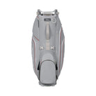 Titleist Hybrid 14 Stand Bag (Cool Gray/Crimson/White) Handle and Pocket View