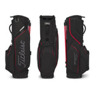 Titleist Players S 5 StaDry Stand Bag (Black/Red) View of all sides