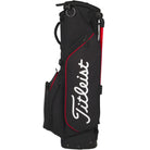 Titleist Players S 5 Stand Bag (Black/Red) Side View