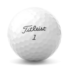 Titleist Tour Soft White Golf Balls Main View with Logo