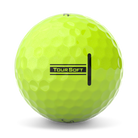 Titleist Tour Soft Yellow Golf Balls Side View
