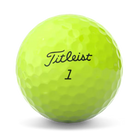 Titleist Tour Soft Yellow Golf Balls Main View with Logo