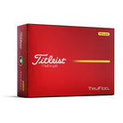Titleist 2026 TruFeel Yellow Golf Balls Box
