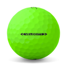 Titleist Velocity Matte Green Golf Balls Side View