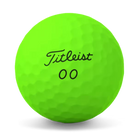 Titleist Velocity Matte Green Golf Balls Main View with Logo