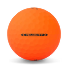 Titleist Velocity Matte Orange Golf Balls Side View