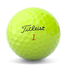 Titleist Pro V1x Yellow Golf Balls Main View with Logo